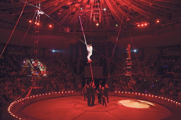 Lezuhant egy orosz artista a Fővárosi Nagycirkuszban