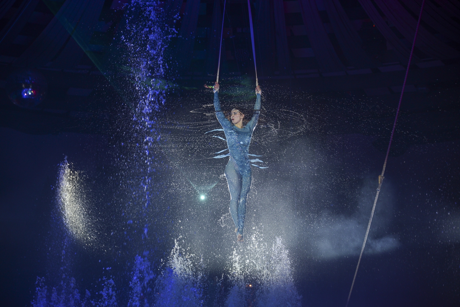 A víz az úr a Fővárosi Nagycirkuszban