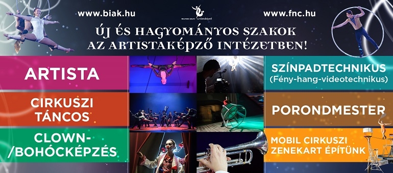 Keresztféléves érettségi utáni szakképesítések a Baross Imre Artistaképző Intézetben