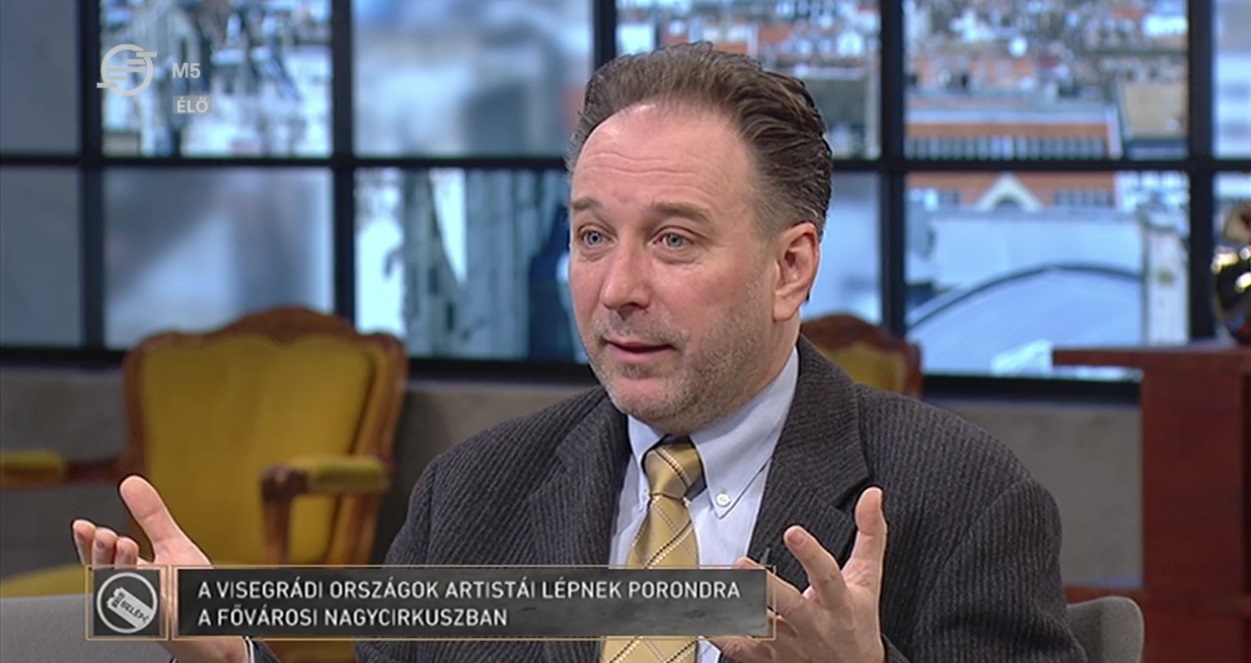 Fekete Péter a Hétvégi belépő című műsorban