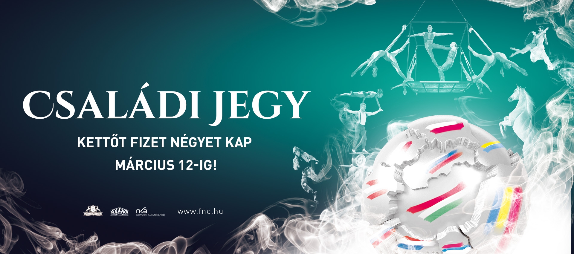 Tavaszköszöntő családi kedvezmény a Fővárosi Nagycirkuszban