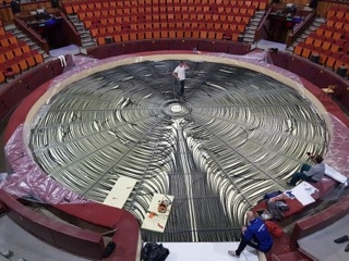 Csőkígyó a Fővárosi Nagycirkuszban