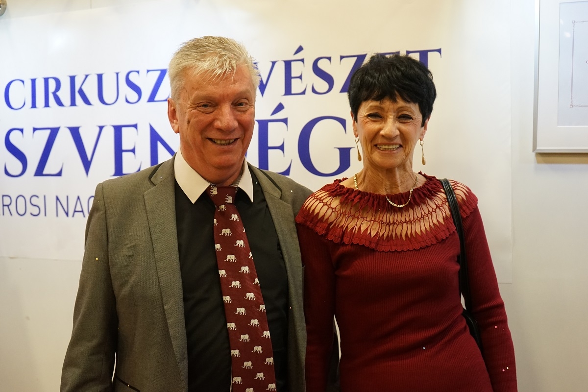 250 év cirkusz neves művészekkel - Díszvendégünk volt Graeser Józsefné Betti és Graeser József „Dodi”