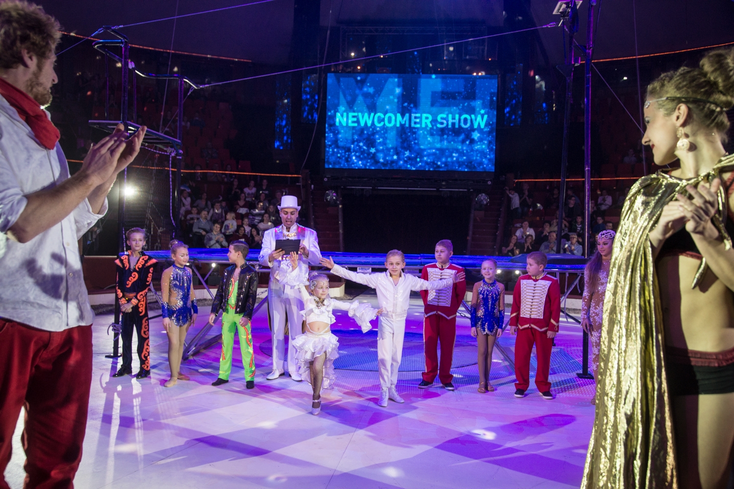 Ifjú tehetségek mutatkoztak be a pénteki programban a Cirkuszfesztiválon