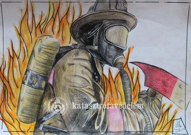 Így látom én a tűzoltókat!