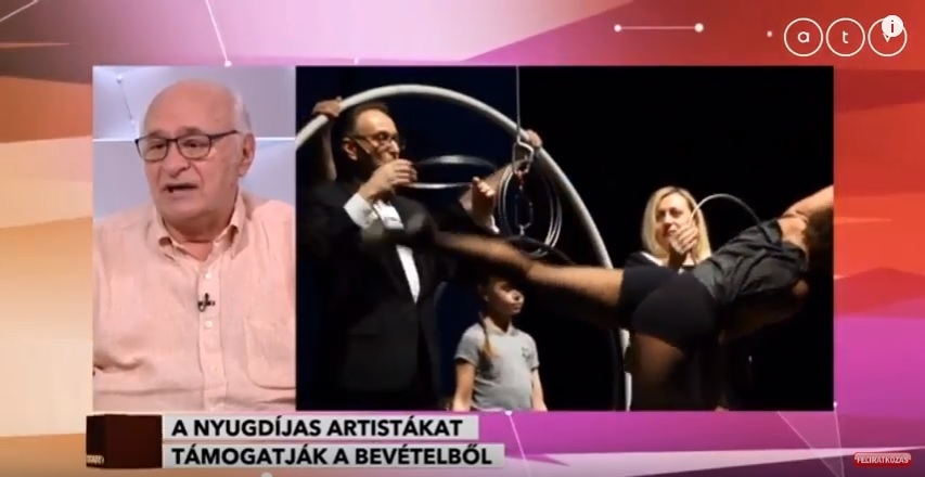 Cirkuszelőadással segítik a nyugdíjas artistákat
