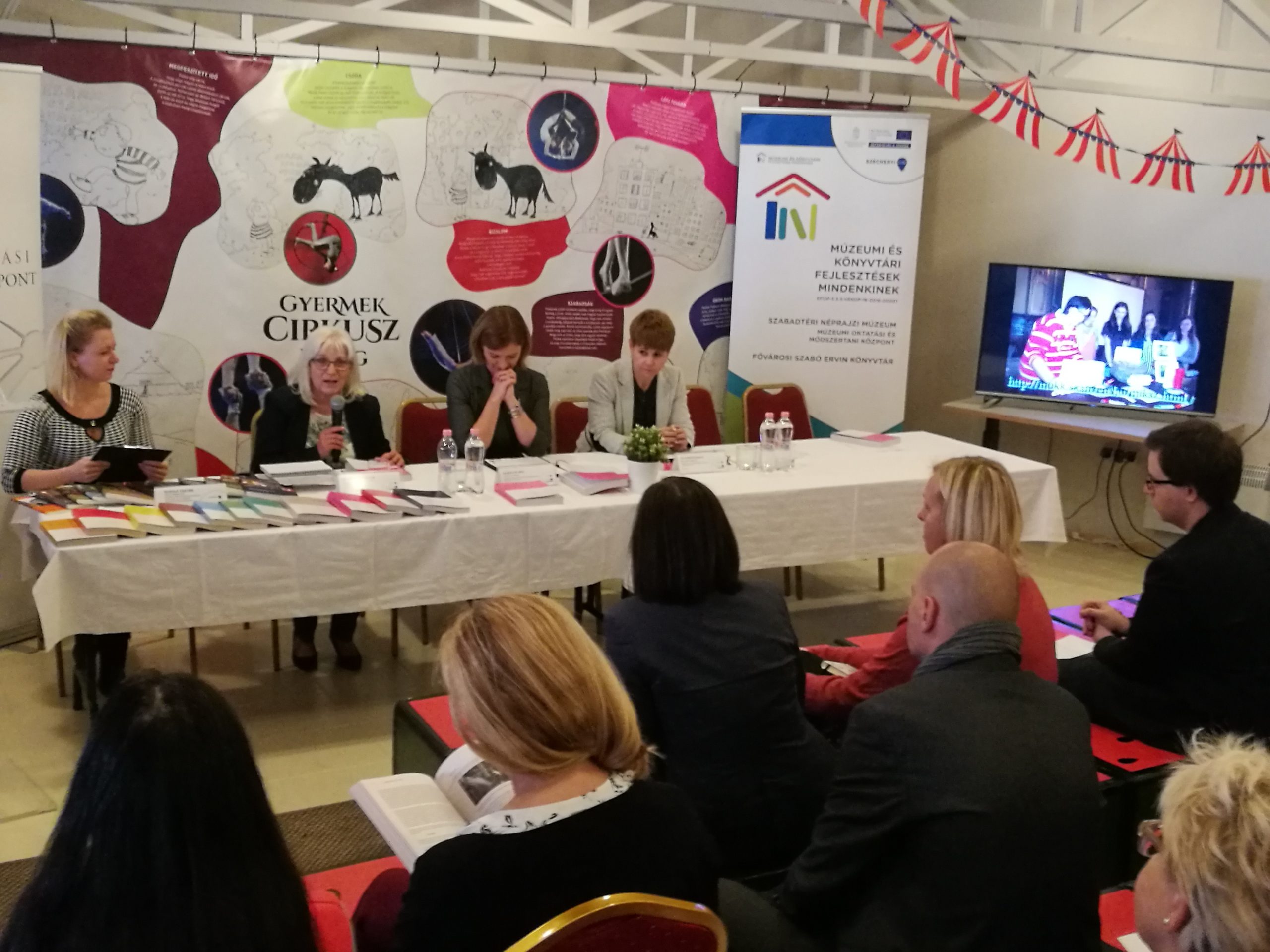 Hiánypótló múzeumpedagógiai kötetet mutattak be a Fővárosi Nagycirkuszban